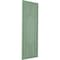 Ekena Millwork True Fit PVC Shaker Fixed Mount Shutters, Track Green, 18W x 52H, PR TFP001SK18X052TG - alternate 9